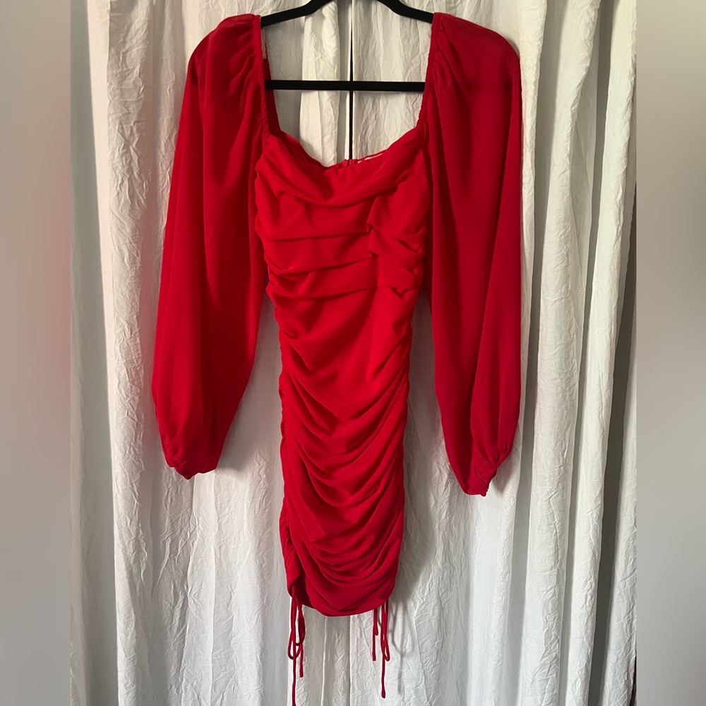 Hello Molly Red Mini Dress